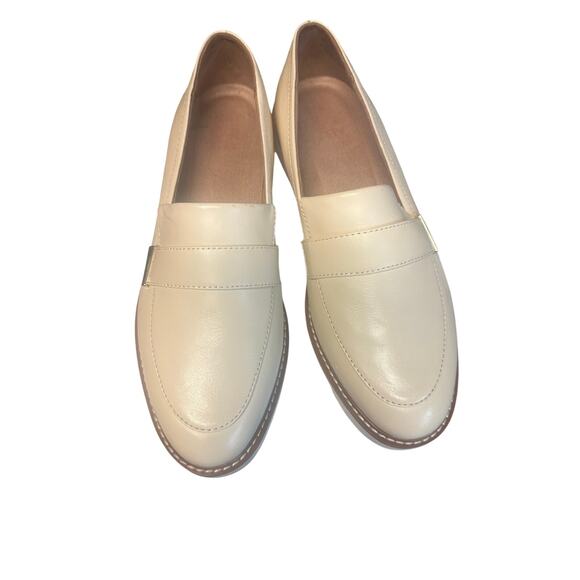Naturalizer Adiline platform loafers in vanilla cream Size 10W - Picture 2 of 5